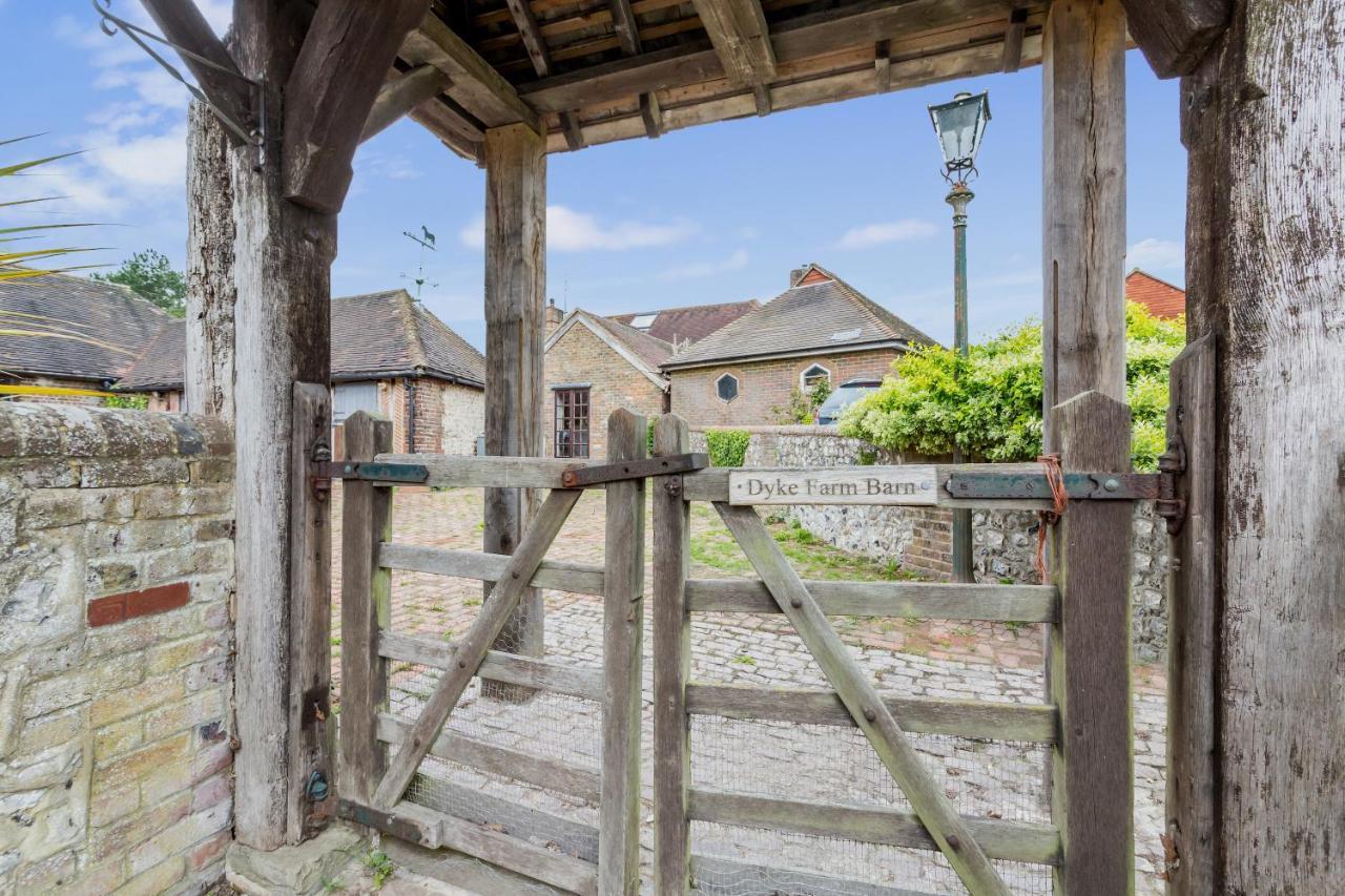 Dyke Farm Barn Near Brighton By Huluki Sussex Stays Buitenkant foto